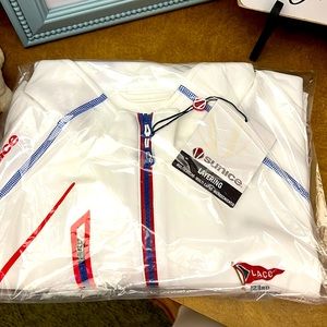 Men’s Allen-dale Golf Pullover red/white/blue XXL